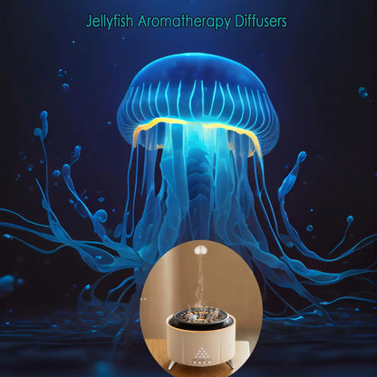 Diffusers for Essential Oils Large Room Cool-Looking Jellyfish Mist 350Ml Aromatherapy Diffuser for Home Bedroom Dropshipping